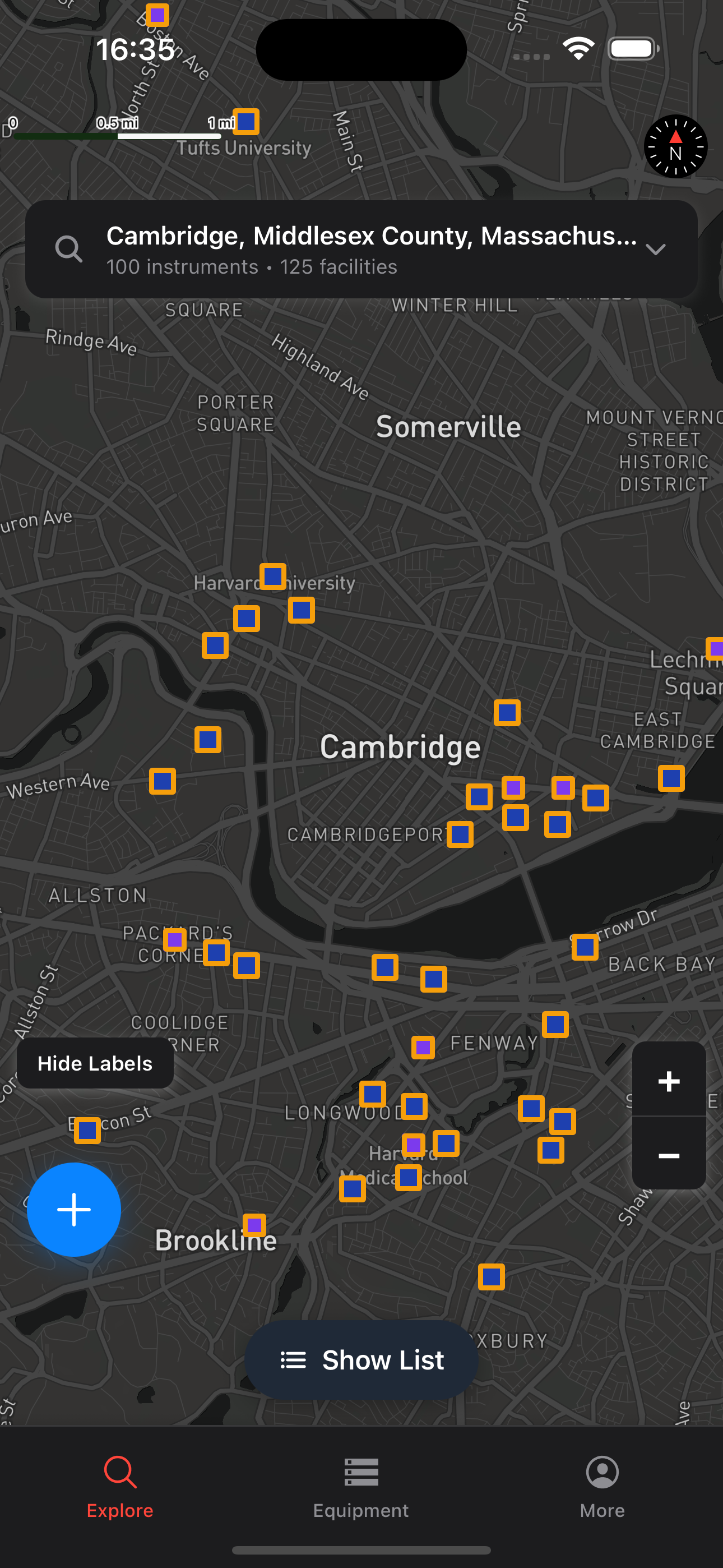 CapNetEq App Screenshot